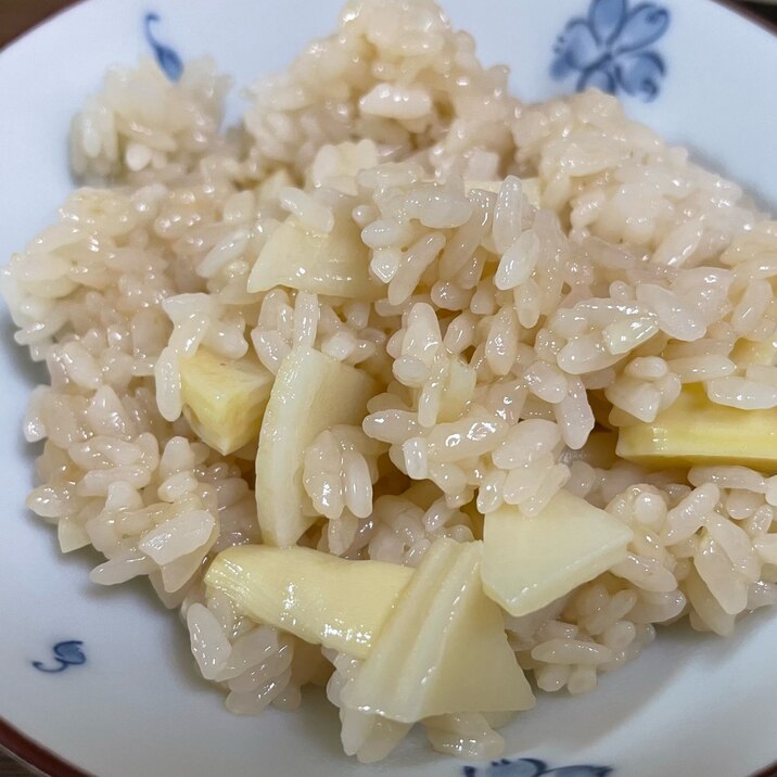 活力鍋で！筍ご飯